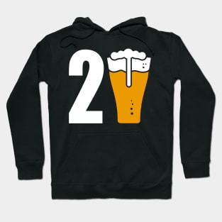 I'm 20 beers old Hoodie